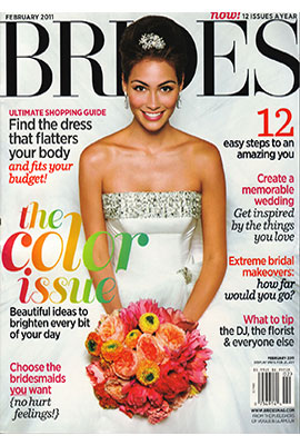 Brides Magazine February 2011