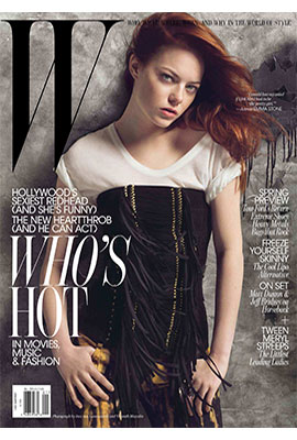 W Magazine January 2011